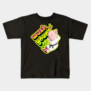 Wash your gi Kids T-Shirt